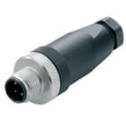 WEIDMULLER - Connettore circolare personalizzabile sul campo maschio diritto M12 4-6 mm 4 poli collegamento a vite SAIS-4/7.
