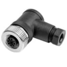 WEIDMULLER - Connettore circolare personalizzabile sul campo femmina angolato, collegamento a vite M12 da 4 a 6 mm, numero di poli 4, collegamento SC SAIBW-4/7. 9457700000