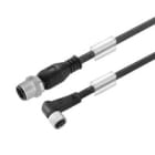 WEIDMULLER - Cavi sensore-attuatore preconfezionati, Linea di collegamento M12/M8, 3 poli, Lunghezza cavo 1.2m, maschio diritto-femmina, SAIL-M12GM8W-3-1.2U.