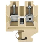 WEIDMULLER - Morsettiera passante a vite beige 4 mm² 32 A 800 V TS 32 V-0 5VB ceramica 250 °C SAKK 4.