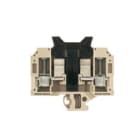 WEIDMULLER - Morsetto componibile portafusibile, collegamento a vite, beige scuro, 10 mm², 13 A, 440 V, numero di collegamenti: 2, numero di piani: 1, TS 32, V-0, KSKM 2/32 GZ 1X1/4.