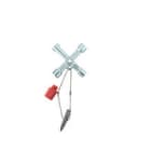 WEIDMULLER - Chiave per armadio universale, applicazione cross-key.