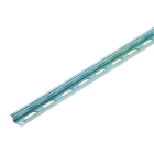 WEIDMULLER - Guida di supporto, Accessori, acciaio, zincato glavanicamente e passivato, Larghezza: 2000 mm, Posizione verticale: 15 mm, Profondità: 5.5 mm