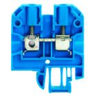 WEIDMULLER - Morsettiera passante, Collegamento a vite, blu, 4 mm², 32 A, 800 V, Numero di collegamenti: 2