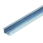 WEIDMULLER - Guida di supporto, Accessori, acciaio, zincato glavanicamente e passivato, Larghezza: 2000 mm, Posizione verticale: 35 mm, Profondità: 15 mm