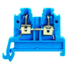 WEIDMULLER - Morsettiera passante, Collegamento a vite, blu, 2.5 mm², 24 A, 500 V, Numero di collegamenti: 2