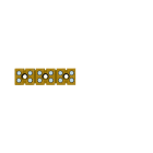 WEIDMULLER - Morsettiera unipolare e multipolare, Collegamento a vite, Giallo medio, 2.5 mm², 24 A, 400 V, Numero di collegamenti: 12, Numero di piani: 1