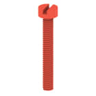 WEIDMULLER - Vite di fissaggio (Morsetto), 2.50 mm, poliammide 66, Profondità: 3.8 mm, Larghezza: 4.5 mm, Posizione verticale: 18 mm