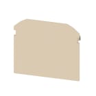 WEIDMULLER - Piastra terminale per morsetti, beige, Posizione verticale: 75 mm, Larghezza: 2 mm, V-2, PA 66, bloccabile: Sì