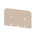 WEIDMULLER - Pareti di separazione (Morsetto), Beige scuro, Posizione verticale: 47 mm, Larghezza: 0.6 mm, V-2, PA 66