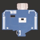WEIDMULLER - Morsetto componibile portafusibile, Collegamento a vite, Giallo medio, 16 mm², 63 A, 380 V, Numero di collegamenti: 2, Numero di piani: 1, TS 32