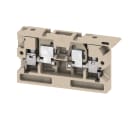 WEIDMULLER - Morsetto componibile portafusibile, Collegamento a vite, beige / giallo, 4 mm², 6.3 A, 500 V, Numero di collegamenti: 2, Numero di piani: 1, TS 35