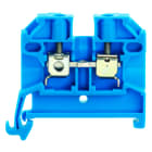 WEIDMULLER - Morsettiera passante, Collegamento a vite, blu, 2.5 mm², 24 A, 800 V, Numero di collegamenti: 2