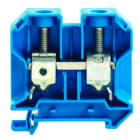 WEIDMULLER - Morsettiera passante, Collegamento a vite, blu, 35 mm², 125 A, 800 V, Numero di collegamenti: 2