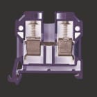 WEIDMULLER - Morsettiera passante, Collegamento a vite, beige / giallo, 10 mm², 57 A, 800 V, Numero di collegamenti: 2