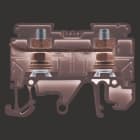 WEIDMULLER - Morsetto a bullone, Collegamento a vite, Beige scuro, 16 mm², 76 A, 800 V, Numero di collegamenti: 2, Numero di piani: 1, TS 32, TS 35, V-0, Wemid