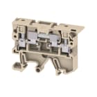 WEIDMULLER - Morsetto componibile portafusibile, Collegamento a vite, beige, 4 mm², 19 A, 500 V, Numero di collegamenti: 2, Numero di piani: 1, TS 35, TS 32