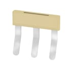 WEIDMULLER - Collegamento trasversale (Morsetto), se avvitato, grigio, 27 A, Numero di poli: 3, Passo in mm: 8.00, Isolato: Sì, Larghezza: 3 mm