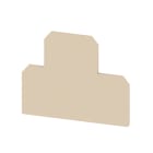 WEIDMULLER - Piastra terminale per morsetti, Beige scuro, Posizione verticale: 54 mm, Larghezza: 1.5 mm, V-0, Wemid, bloccabile: Sì