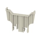 WEIDMULLER - Parete di separazione e terminale per morsetti, beige, Posizione verticale: 70 mm, Larghezza: 7 mm, V-2