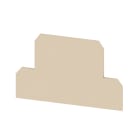 WEIDMULLER - Piastra terminale per morsetti, beige, Posizione verticale: 65 mm, Larghezza: 1.5 mm, V-2, PA 66, bloccabile: Sì