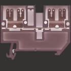 WEIDMULLER - Morsettiera passante, Collegamento a spina piatta, Beige scuro, 2.5 mm², 20 A, 500 V, Numero di collegamenti: 4