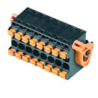 WEIDMULLER - Connettore PCB (collegamento del conduttore), 320 V, 20.8 A, Passo in mm: 5.08, 3.31 mm², Numero di poli: 8, PUSH IN con attuatore, Box