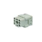 WEIDMULLER - Inserto di contatto (Connettori a innesto industriali), Femmina, 400 V, 10 A, Numero di poli: 7, Collegamento a crimpare, Dimensioni di installazione:
