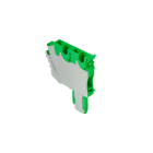 WEIDMULLER - Connettore (Morsetto), Collegamento ad innesto, 2.5 mm², 24 A, 500 V, Numero di collegamenti: 2, Numero di poli: 1, Larghezza: 10.2 mm