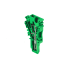 WEIDMULLER - Connettore (Morsetto), Collegamento ad innesto, 2.5 mm², 24 A, 500 V, Numero di collegamenti: 1, Numero di poli: 1, Larghezza: 5.1 mm