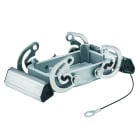 WEIDMULLER - Custodia connettori industriali, Coperchio per parti inferiori della custodia, Gancio trasversale in alto, Dimensioni di installazione: 4, IP65, in st