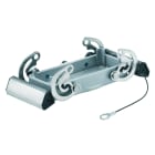 WEIDMULLER - Custodia connettori industriali, Coperchio per parti inferiori della custodia, Gancio trasversale in alto, Dimensioni di installazione: 6, IP65, in st