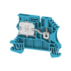 WEIDMULLER - Morsetto componibile per il conduttore di neutro, Collegamento a vite, 2.5, 400 V, 24 A, TS 35, blu