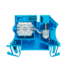 WEIDMULLER - Morsetto componibile per il conduttore di neutro, Collegamento a vite, 6, 400 V, 41 A, TS 35, blu
