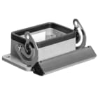 WEIDMULLER - Custodia connettori industriali, Base passante, Gancio longitudinale in basso, Dimensioni di installazione: 3, IP65, in stato collegato