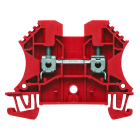 WEIDMULLER - Morsettiera passante, Collegamento a vite, rosso, 2.5 mm², 24 A, 800 V, Numero di collegamenti: 2