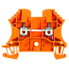 WEIDMULLER - Morsettiera passante, Collegamento a vite, arancione, 2.5 mm², 24 A, 800 V, Numero di collegamenti: 2