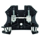 WEIDMULLER - Morsettiera passante, Collegamento a vite, nero, 10 mm², 57 A, 1000 V, Numero di collegamenti: 2