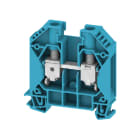WEIDMULLER - Morsettiera passante, Collegamento a vite, blu, 16 mm², 76 A, 1000 V, Numero di collegamenti: 2