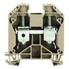 WEIDMULLER - Morsettiera passante, Collegamento a vite, Beige scuro, 35 mm², 125 A, 1000 V, Numero di collegamenti: 2