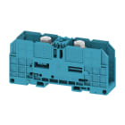 WEIDMULLER - Morsetto a bullone, Collegamento a bullone, blu, 70 mm², 192 A, 1000 V, Numero di collegamenti: 2, Numero di piani: 1, TS 35, V-0, Wemid