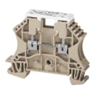 WEIDMULLER - Morsetto per termocoppia, Collegamento a vite, Beige scuro, 2.5 mm², 55 V, Numero di collegamenti: 2, Numero di piani: 1, TS 35, V-0, Wemid