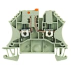 WEIDMULLER - Morsetto sezionatore di prova, Collegamento a vite, grigio, 2.5 mm², 24 A, 500 V, Numero di collegamenti: 2, Numero di piani: 1