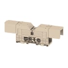 WEIDMULLER - Morsetto a bullone, Collegamento a bullone, Beige scuro, 185 mm², 353 A, 500 V, Numero di collegamenti: 2, Numero di piani: 1, TS 35, V-0, Wemid