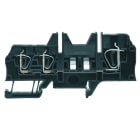 WEIDMULLER - Morsetto componibile portafusibile, Molla autobloccante, nero, 6 mm², 57 A, 500 V, Numero di collegamenti: 2, Numero di piani: 1, TS 35