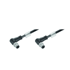 WEIDMULLER - Cavo per installazioni ferroviarie Ethernet (confezionato), Codificato D M12 – pin angolato IP67, Codificato D M12 – pin angolato IP67, Numero di poli