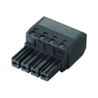 WEIDMULLER - Connettore PCB (collegamento del conduttore), 1000 V, 57 A, Passo in mm: 7.62, 10 mm², Numero di poli: 4, PUSH IN senza attuatore, Molla autobloccante