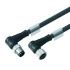 WEIDMULLER - Cavi dati in rame (preconfezionati), Linea di collegamento, Numero di poli: 5, Lunghezza del cavo: 22 m, perno, 90° - presa 90°, Lunghezza: 22 mm