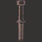 WEIDMULLER - Vite di fissaggio (Morsetto), 2.50 mm, acciaio, Profondità: 3.8 mm, Larghezza: 4.5 mm, Posizione verticale: 4.5 mm