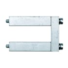 WEIDMULLER - Collegamento trasversale (Morsetto), se avvitato, grigio argento, 269 A, Numero di poli: 2, Passo in mm: 32.00, Isolato: No, Larghezza: 10 mm